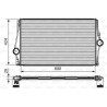 Intercooler (échangeur d'air) VALEO