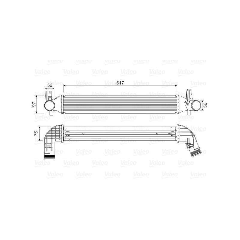 Intercooler (échangeur d'air) VALEO