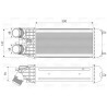 Intercooler (échangeur d'air) VALEO