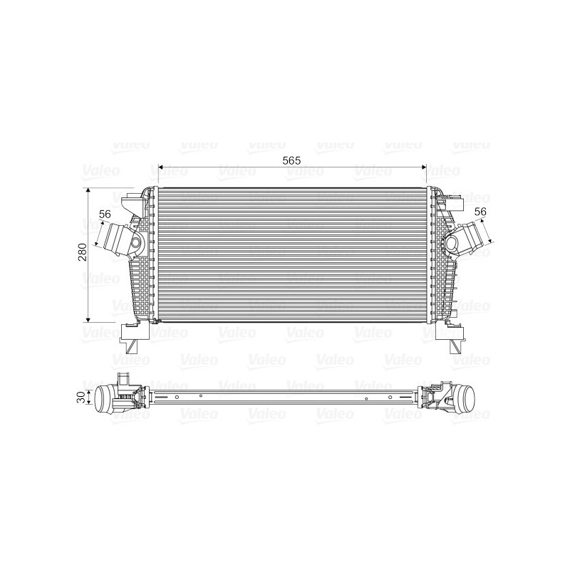 Intercooler (échangeur d'air) VALEO