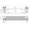 Intercooler (échangeur d'air) VALEO
