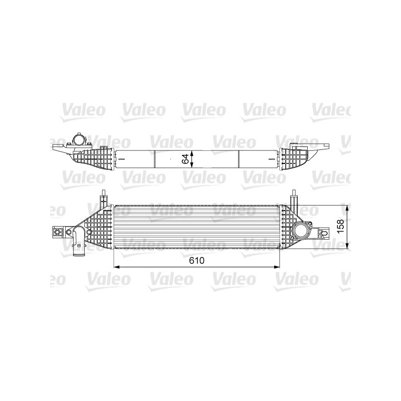 Intercooler (échangeur d'air) VALEO