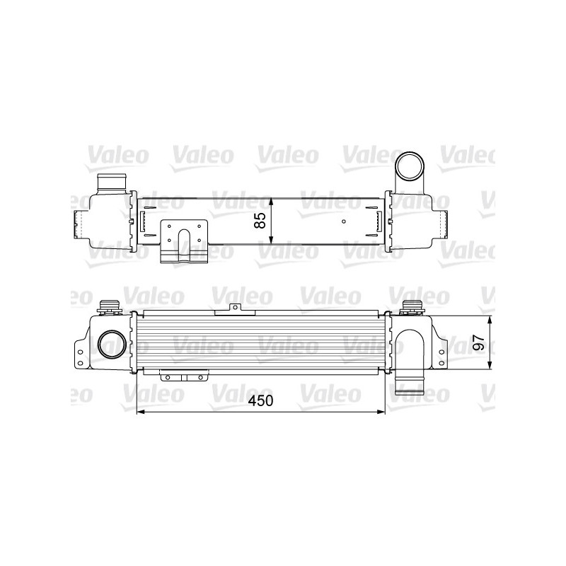 Intercooler (échangeur d'air) VALEO