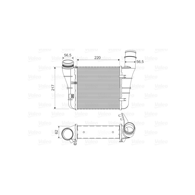 Intercooler (échangeur d'air) VALEO