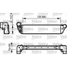 Intercooler (échangeur d'air) VALEO