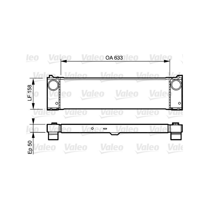 Intercooler (échangeur d'air) VALEO