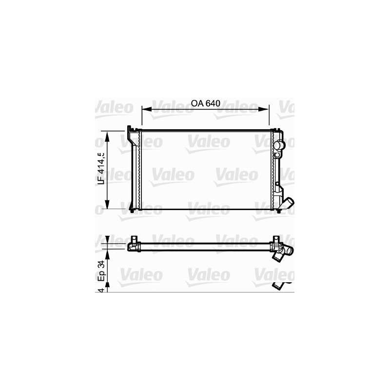 Radiateur VALEO