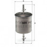 Filtre à carburant MANN-FILTER