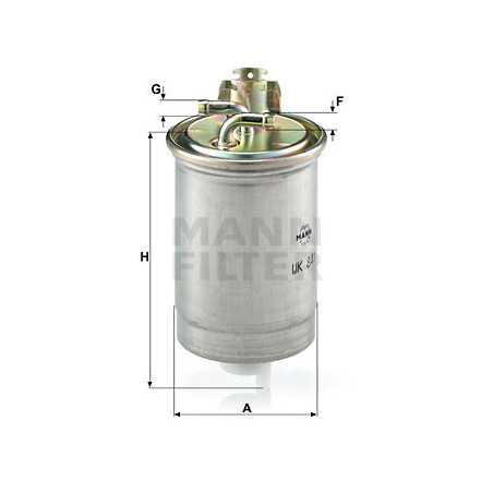 Filtre à carburant MANN-FILTER