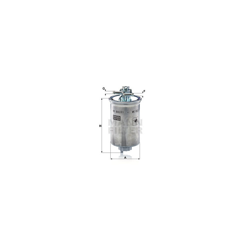 Filtre à carburant MANN-FILTER