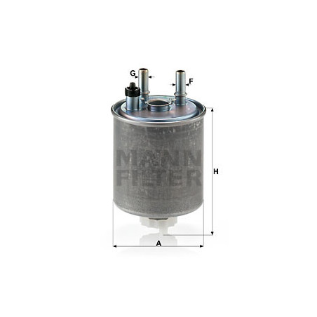 Filtre à carburant MANN-FILTER