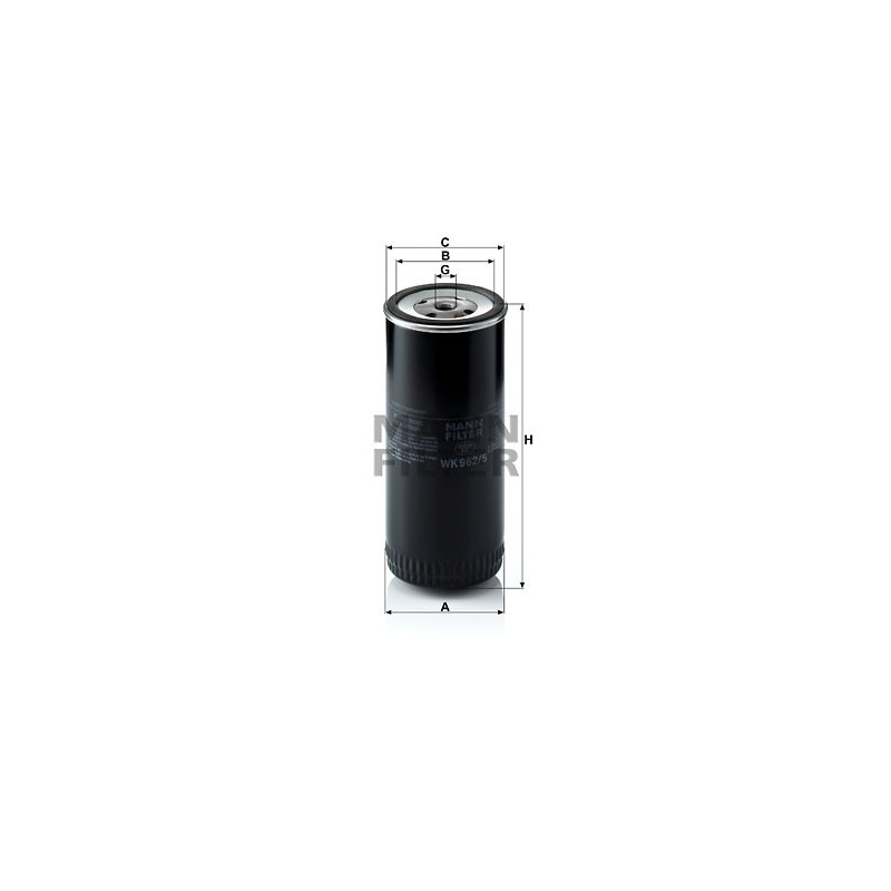 Filtre à carburant MANN-FILTER