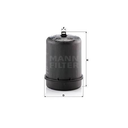 Filtre à huile MANN-FILTER