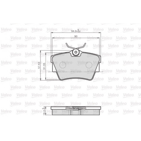 Jeu de quatre plaquettes de...