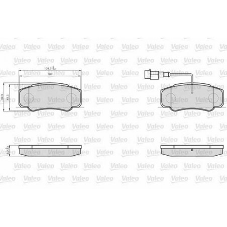 Jeu de quatre plaquettes de...
