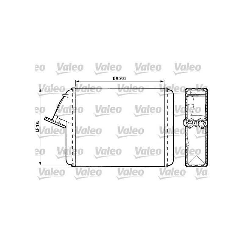 Radiateur de chauffage VALEO