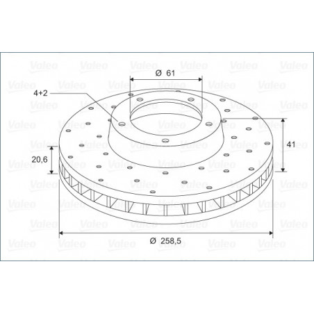 Disque de frein à l'unité...