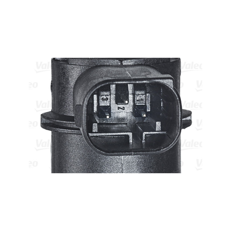 Capteur De Stationnement Valeo - Compatible Opel Fiat, Référence 9813348377XT, Noir Brillant