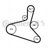Kit de courroies d'accessoire CONTINENTAL CTAM