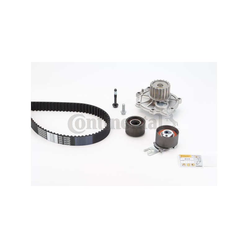 Kit de distribution + pompe à eau CONTINENTAL CTAM