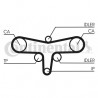 Courroie de distribution CONTINENTAL CTAM