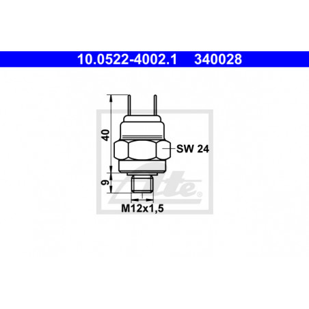 Pressostat (hydraulique des...