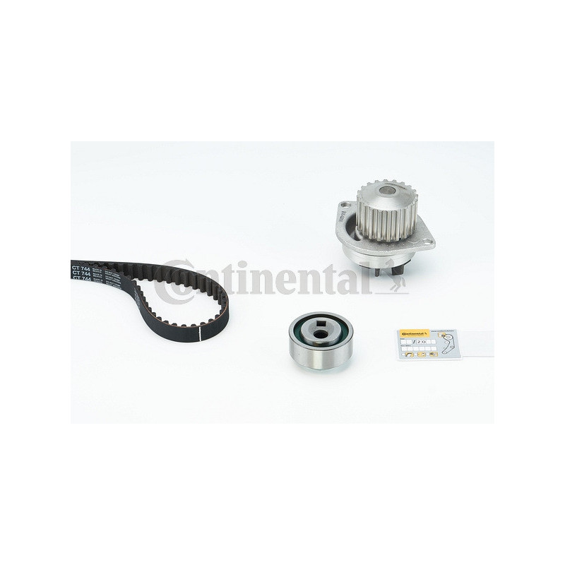 Kit de distribution + pompe à eau CONTINENTAL CTAM