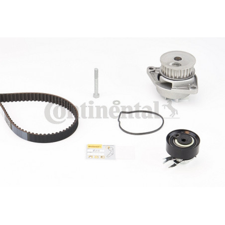 Kit de distribution + pompe à eau CONTINENTAL CTAM