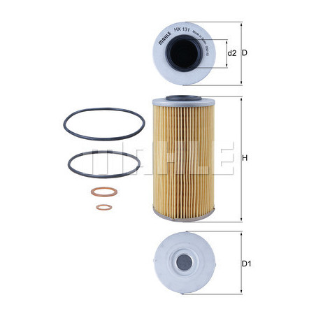 Filtre hydraulique (transmission auto) KNECHT