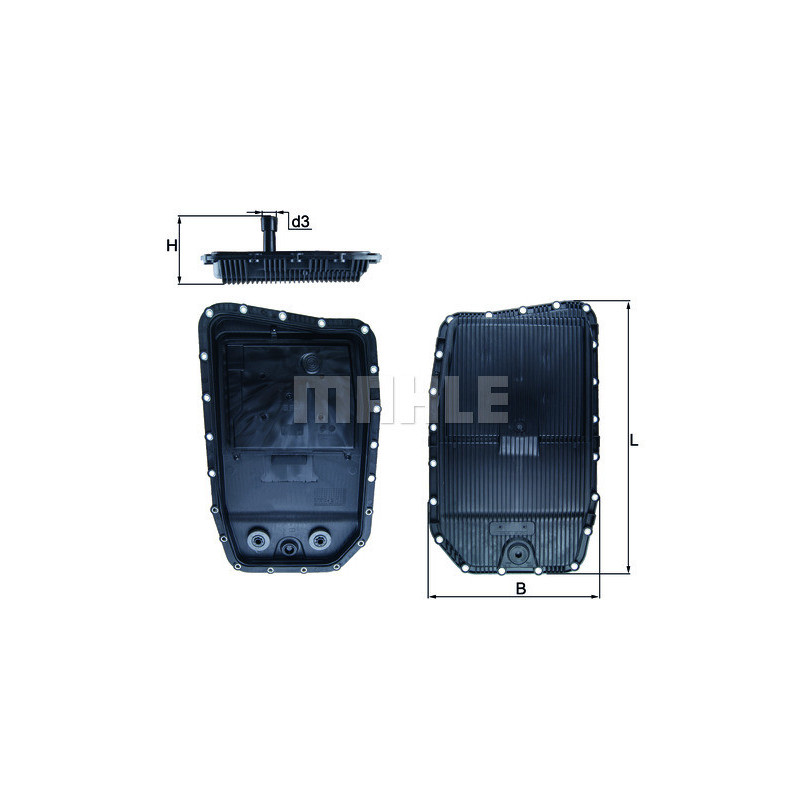 Carter d'huile (boîte automatique) KNECHT