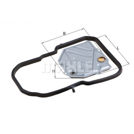 Filtre hydraulique (transmission auto) KNECHT