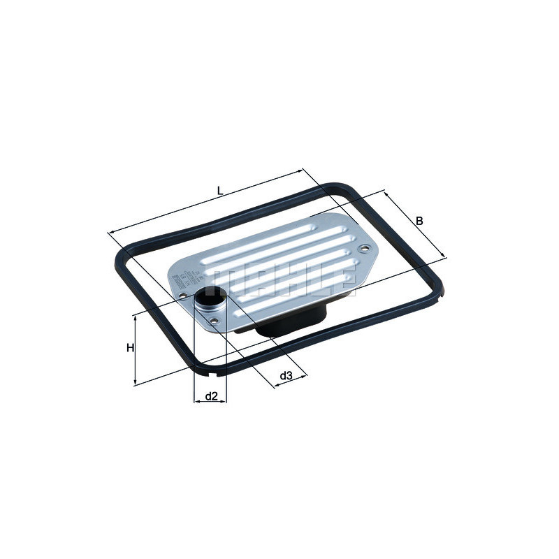 Filtre hydraulique (transmission auto) KNECHT