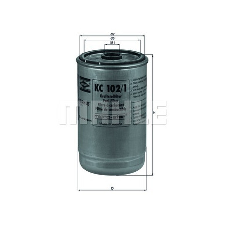 Filtre à carburant KNECHT