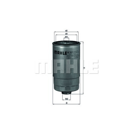 Filtre à carburant KNECHT