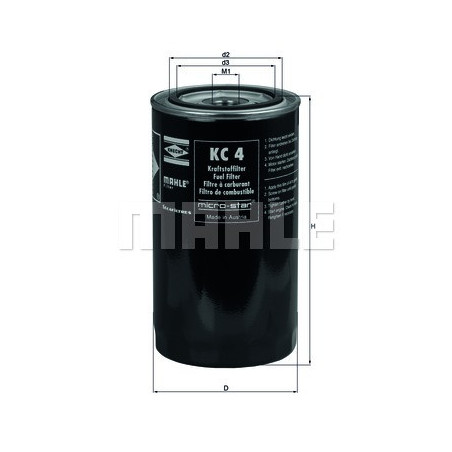 Filtre à carburant KNECHT