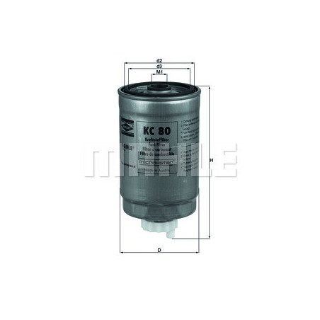 Filtre à carburant KNECHT