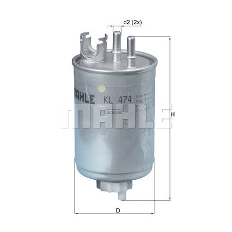 Filtre à carburant KNECHT