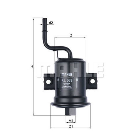 Filtre à carburant KNECHT