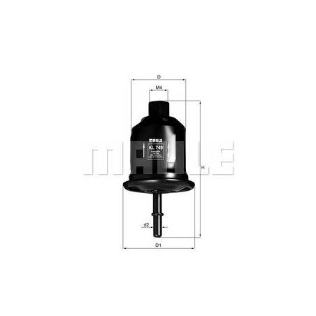 Filtre à carburant KNECHT