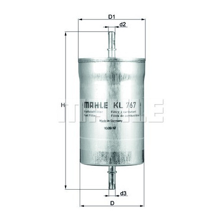 Filtre à carburant KNECHT