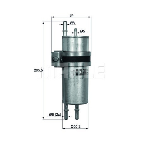 Filtre à carburant KNECHT