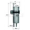 Filtre à carburant KNECHT
