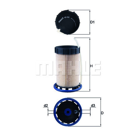 Filtre à carburant KNECHT
