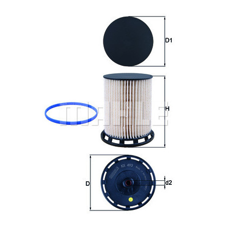 Filtre à carburant KNECHT