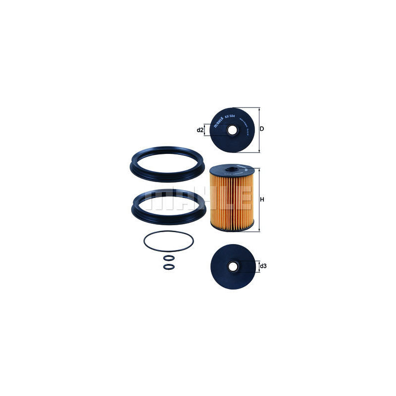 Filtre à carburant KNECHT