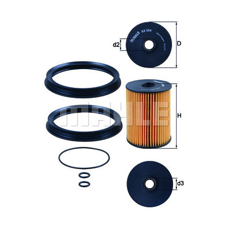 Filtre à carburant KNECHT
