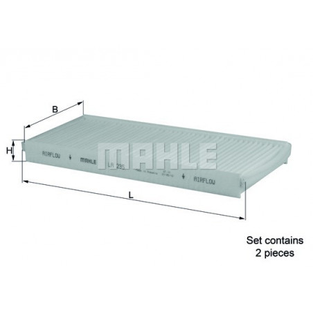 Filtre d'habitacle KNECHT