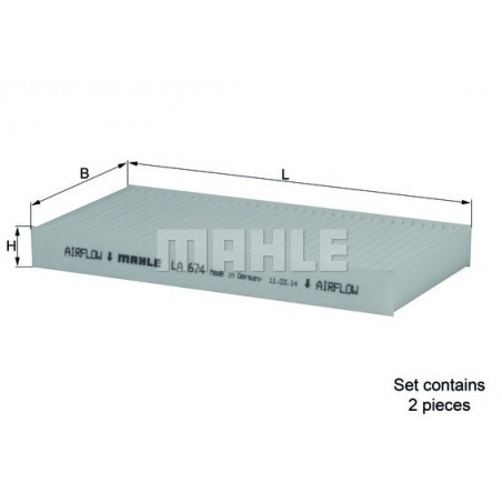 Filtre d'habitacle KNECHT