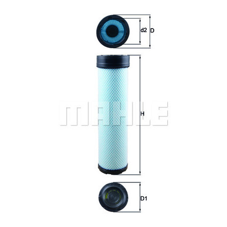 Filtre à air secondaire KNECHT