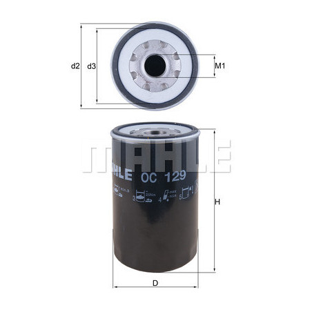 Filtre à huile KNECHT